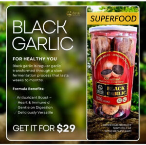 Black Garlic Superfood by Denali Natural Products