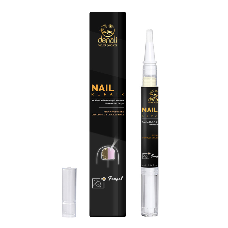 Denali Natural Products herbal nail treatment pen for natural fungus repair on fingernails and toenails.